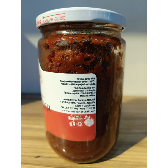 El Yapımı Anniçka Biber Salçası Gün Kurusu 600 gr