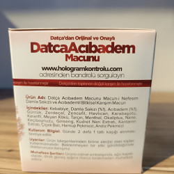 Datça Acı Badem Macunu 240 gr