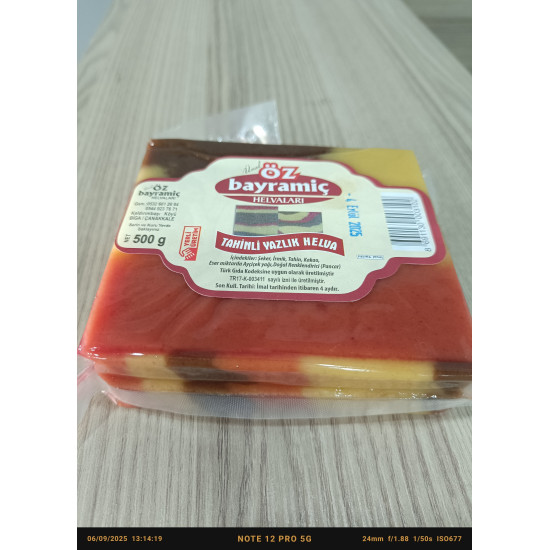 Öz Bayramiç Yaz Helvası 500 gr