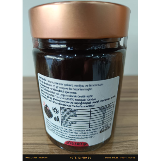 Vişne Reçeli 400 Gr