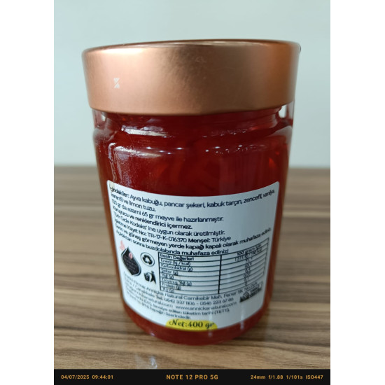 Püskül Reçeli 400 Gr