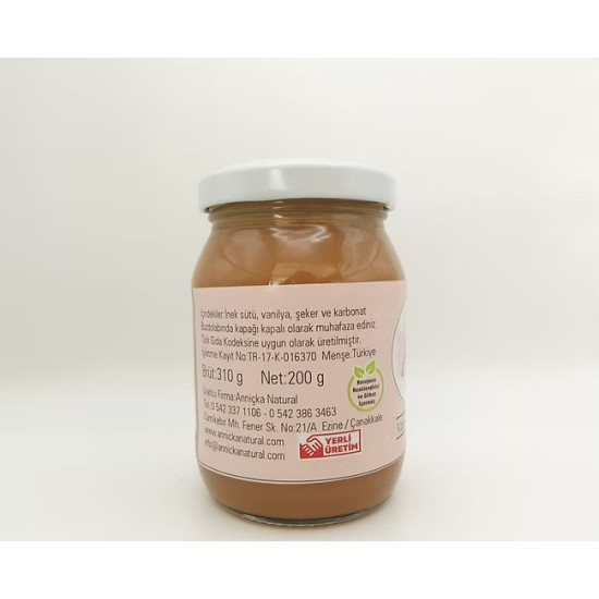 Vanilyalı Süt Reçeli 125 Gr