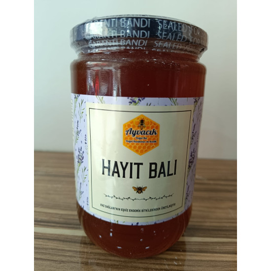 Kazdağları Hayıt Balı 850 GR Cam Kavanoz